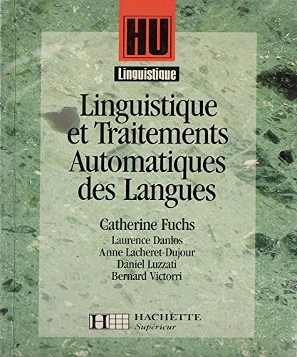 9782010169083: Linguistique et traitements automatiques des langues