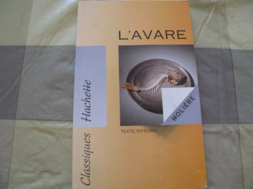Beispielbild fr L'Avare zum Verkauf von Librairie Th  la page