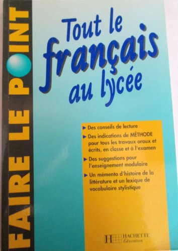 Beispielbild fr Tout le franais au lyce zum Verkauf von Ammareal