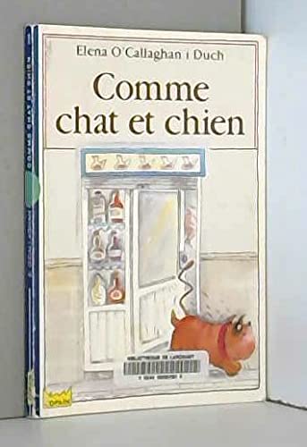 Imagen de archivo de Comme chien et chat a la venta por Librairie Th  la page