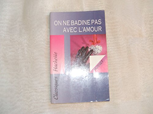 Imagen de archivo de On ne badine pas avec l'amour, texte intgral a la venta por Mli-Mlo et les Editions LCDA