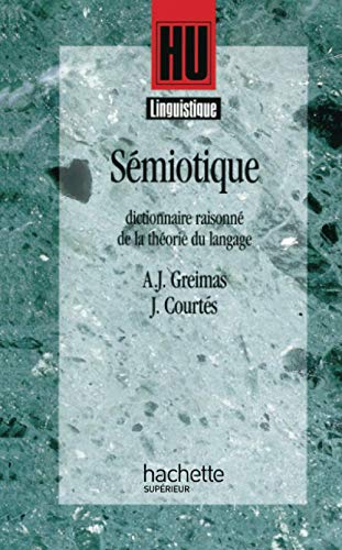 Beispielbild fr Smiotique: Dictionnaire raisonn de la thorie du langage zum Verkauf von Books Unplugged