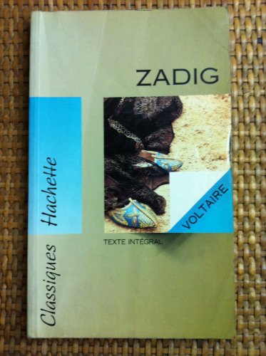 Stock image for Zadig, ou, La destinee for sale by Librairie Th  la page