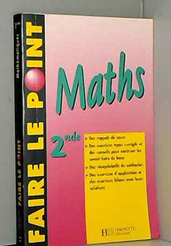 9782010207501: Maths, 2nde