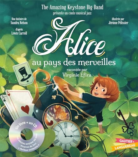 Beispielbild fr Alice au pays des merveilles - Livre CD Petit Format [FRENCH LANGUAGE - Soft Cover ] zum Verkauf von booksXpress