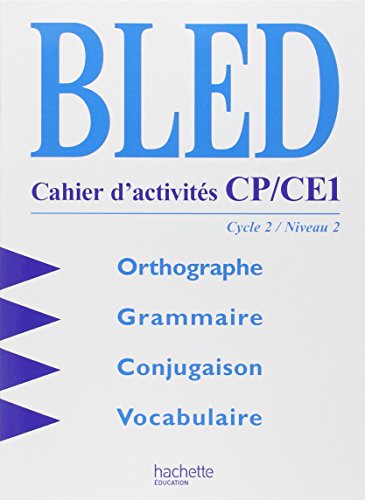 Stock image for Bled CP/CE1 - cahier d'activites for sale by Revaluation Books