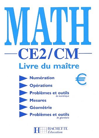 9782011162144: Math CE2-CM : livre du matre