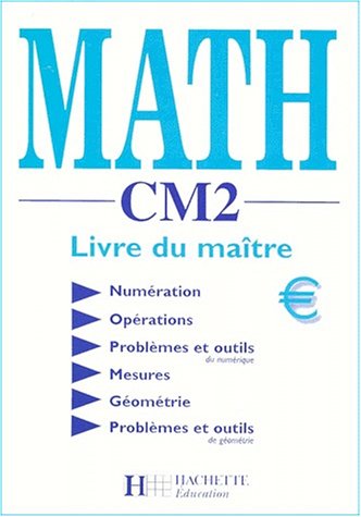 Beispielbild fr Math CM2. : Livre du matre zum Verkauf von medimops