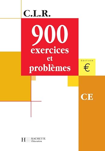 9782011162915: 900 problmes, CE (Livre de l'lve), Euro