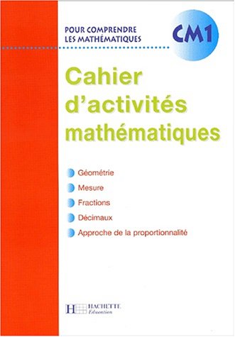 9782011163073: Pour comprendre les mathmatiques Euro - CM1 - Cahier d'activits