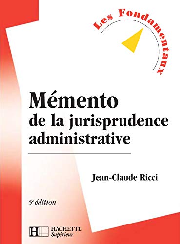 Stock image for Mmento de la jurisprudence administrative for sale by medimops