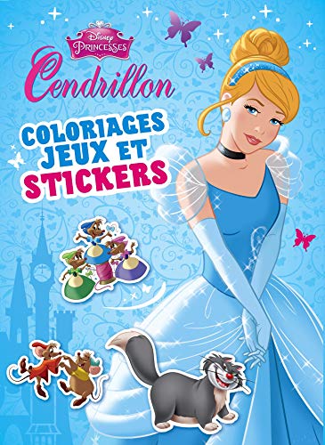 9782011167361: Coloriages, jeux et stickers Cendrillon