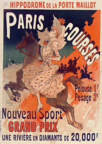 Imagen de archivo de Carnet Blanc, Affiche Hippodrome Porte Maillot Paris (Bnf Affiches) (French Edition) a la venta por Lucky's Textbooks