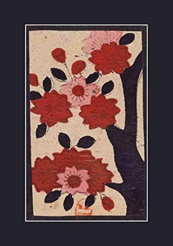 Stock image for Carnet Blanc, Fleurs de cerisier, Japon 19e for sale by Ammareal