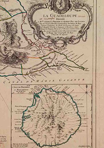 Stock image for Carnet Blanc, Carte de la Guadeloupe, Le Rouge, 1753 (Bnf Cartes/Plans) (French Edition) for sale by Lucky's Textbooks