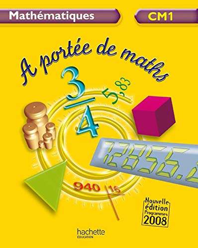Beispielbild fr Mathmatiques CM1 A porte de maths zum Verkauf von Ammareal