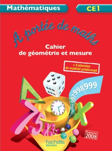 Beispielbild fr A porte de maths CE1 - Cahier d'exercices - Ed. 2012 zum Verkauf von Ammareal