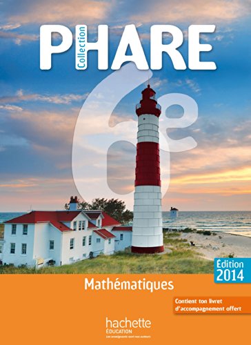 9782011206138: Phare Mathmatiques 6e compact - Edition 2014