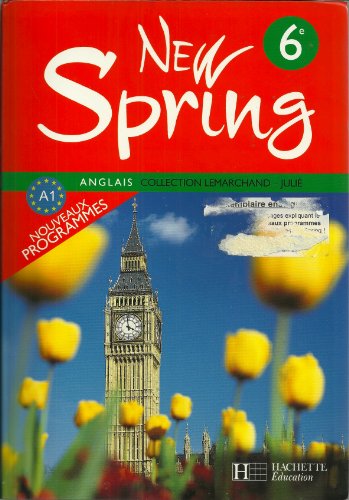 Beispielbild fr Anglais 6e New Spring (1CD audio) zum Verkauf von Ammareal