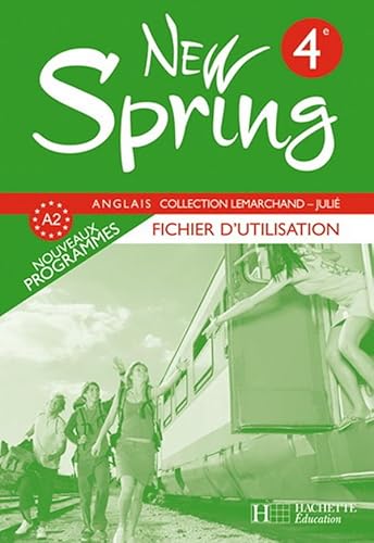 9782011254870: New Spring 4e LV1 - Anglais - Fichier d'utilisation - Edition 2008