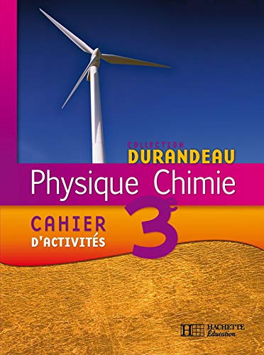 Stock image for Physique Chimie 3e : Cahier d'activits for sale by medimops