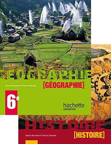 9782011256096: Histoire Geographie 6e Pack 2 volumes: manuel 2 tomes