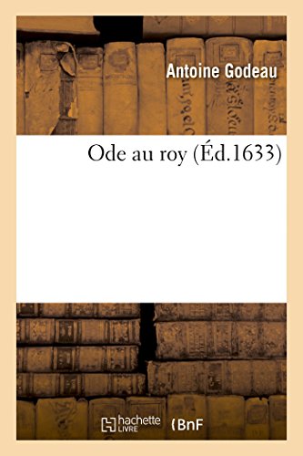 Beispielbild fr Ode Au Roy (Litterature) (French Edition) zum Verkauf von Lucky's Textbooks