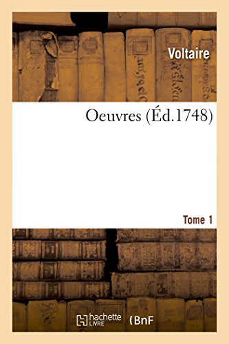 9782011336989: Oeuvres. Tome 1