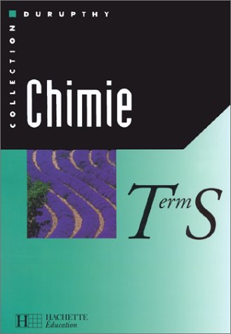 Beispielbild fr Chimie, term. S zum Verkauf von Ammareal