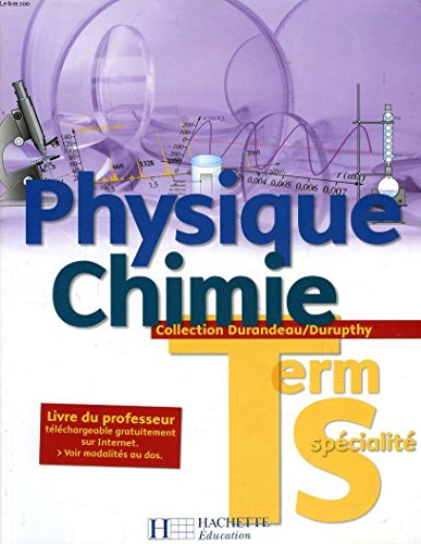 Stock image for Physique Chimie. Tle S spcialit for sale by Ammareal