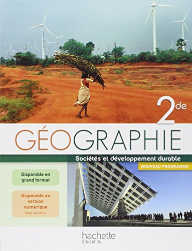 9782011355034: Gographie Seconde Livre Eleve - Format compact - Edition 2010: Sciences et dveloppement durable, format compact (Gographie (Husken))