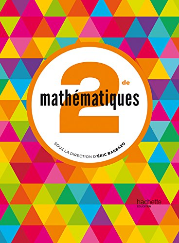Stock image for Mathmatiques Barbazo 2de - Livre lve format compact - d. 2014 for sale by Ammareal