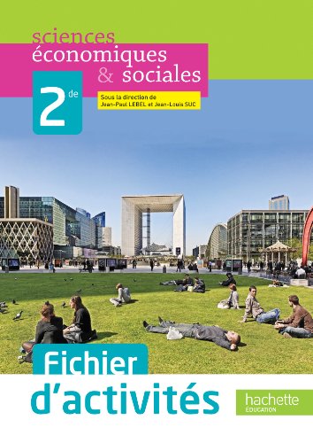 Stock image for Fichier d'activits Sciences conomiques et sociales (SES) 2de - dition 2013 for sale by Ammareal