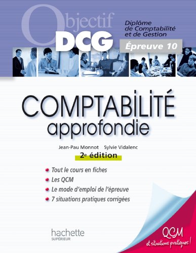 Beispielbild fr Objectif DCG Comptabilit approfondie zum Verkauf von Ammareal