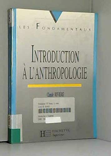 9782011449412: Introduction  l'anthropologie