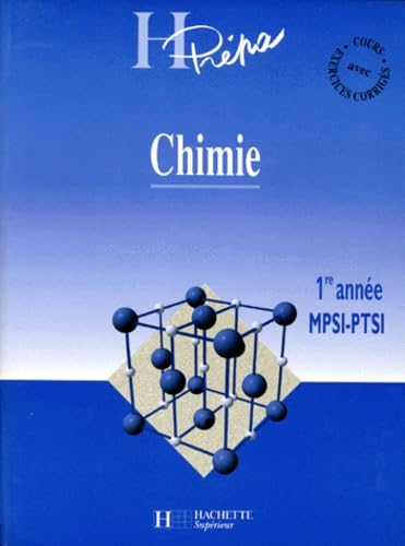 Chimie 1re année MPSI-PTSI