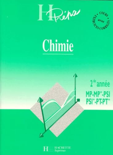 Chimie 2de année MP-MP*-PSI-PSI*-PT-PT*