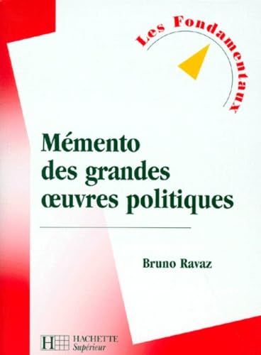 Stock image for Mmento des grandes oeuvres politiques for sale by Book Deals