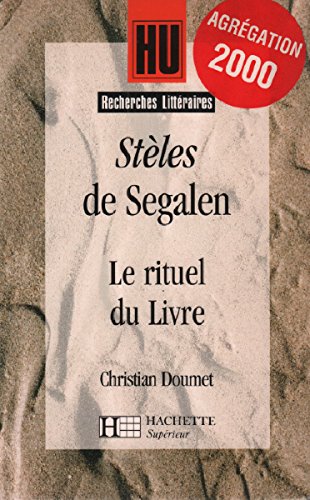 Beispielbild fr Stles de Victor Segalen : Le Rituel du livre zum Verkauf von medimops