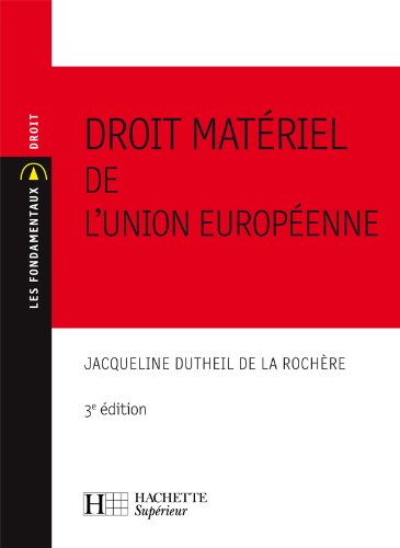 Imagen de archivo de Droit matriel de l'Union europenne a la venta por Ammareal