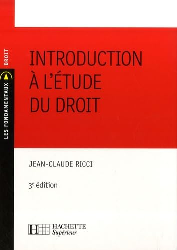 Stock image for Introduction  l'tude du droit for sale by Ammareal