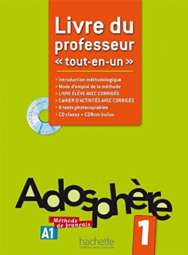 9782011557254: Adosphre 1 - Livre du professeur: Livre du professeur A1