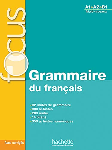 Imagen de archivo de Focus Grammaire du Francais Livre de l'Eleve + CD Audio + Corriges + Parcours Digital a la venta por Better World Books: West