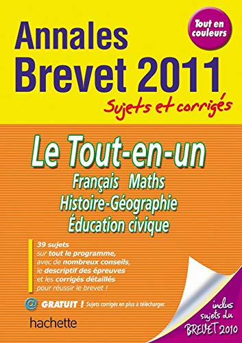 Stock image for Le tout-en-un Brevet : Sujets et corrigs for sale by Ammareal