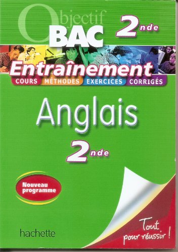 Imagen de archivo de Objectif Bac - Entranement Anglais 2nde a la venta por Ammareal