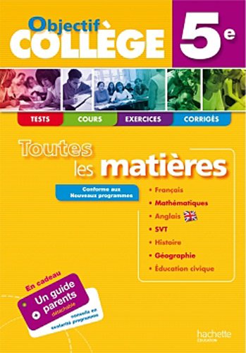 Beispielbild fr OBJECTIF COLLEGE - Toutes les matires 5e zum Verkauf von Ammareal