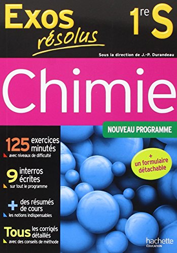 Imagen de archivo de Chimie 1re S : Nouveau Programme a la venta por RECYCLIVRE