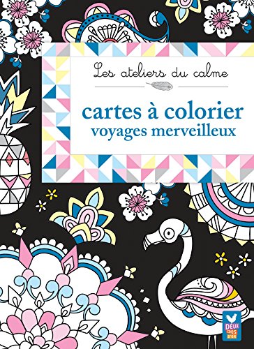 Imagen de archivo de Cartes  colorier voyages merveilleux: Cartes  colorier a la venta por Buchpark