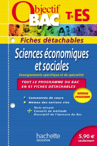 9782011608291: Sciences conomiques et sociales Tle ES