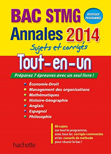 9782011608994: Annales Tout-en-un Bac STMG: Sujets et corrigs